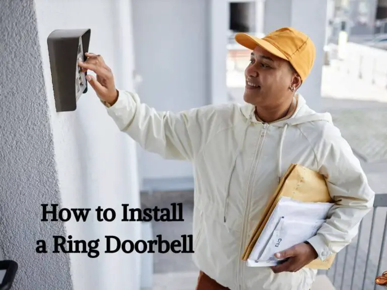 How to Install a Ring Doorbell