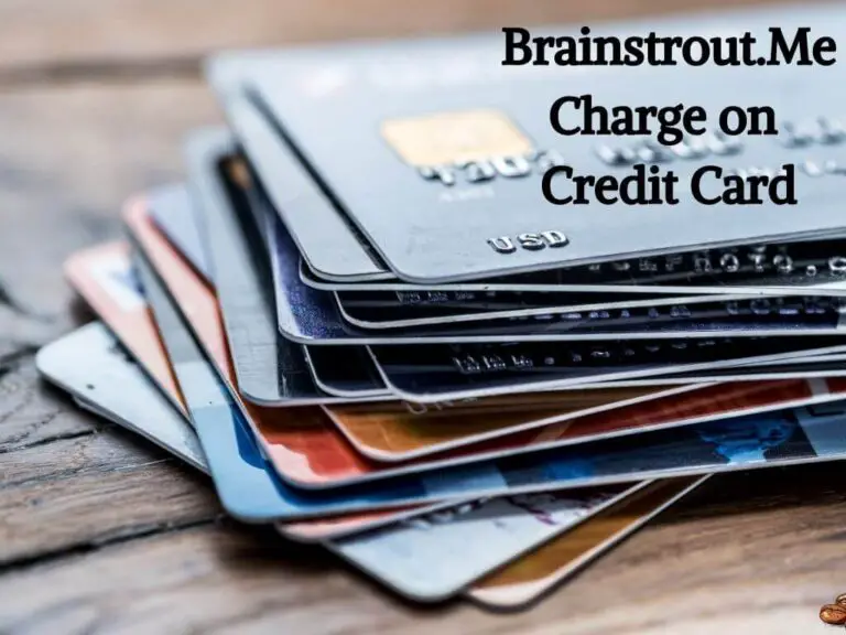 Brainstrout.Me Charge on Credit Card